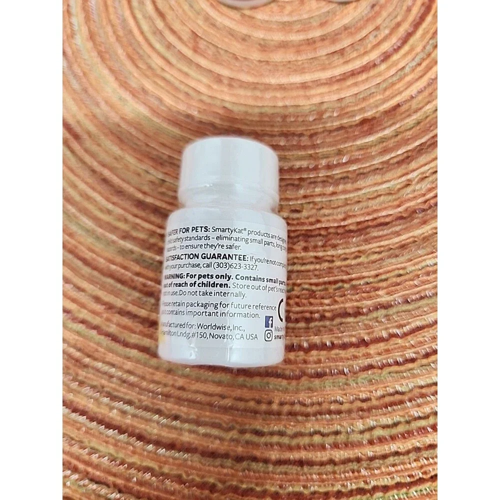 Smarty Kat Bubble Nip Lot Of 3 Safe Non-toxic Cat Nip Bubbles
